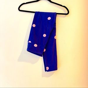LulaRoe leggings one size polkadots
